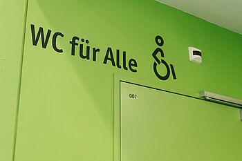 WC für Alle © HTW Berlin/Alexander Rentsch