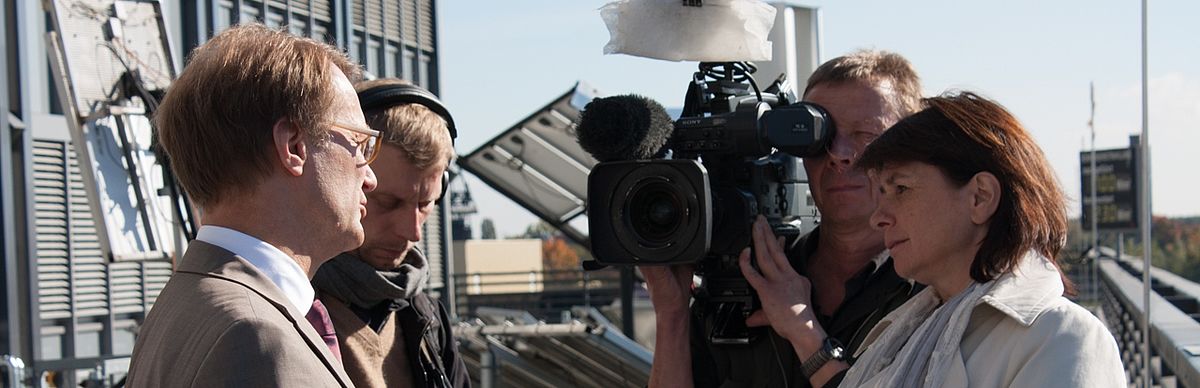 Eine Interviewsituation © HTW Berlin/Adina Herde Eine Interviewsituation