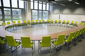 Veranstaltungsraum Gebäude G 008 © HTW Berlin/Maria Schramm