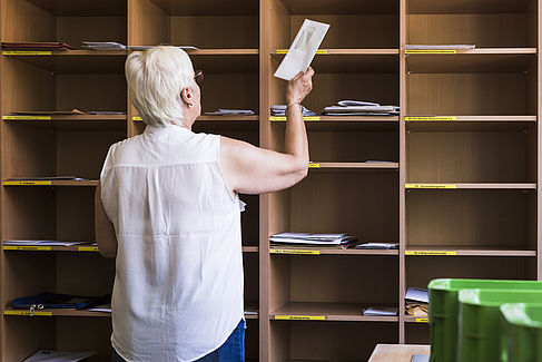Postfächer im Service-Pool