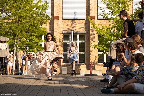 Modeschau am Campus Wilhelminenhof © Erasmus Schmidt