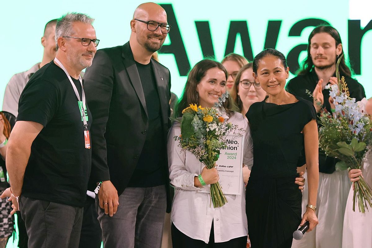 Nadine Aurin-Liew bei der Preisverleihung © Sven Görlich Nadine Aurin-Liew bei der Preisverleihung © Sven Görlich