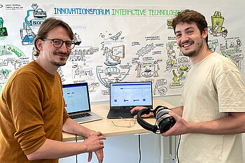 Florian Gnadlinger und Josef Heitzler