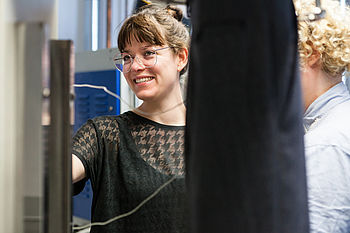 Studentin © HTW Berlin/Nina Zimmermann