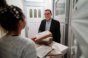 Paketzustellung im Test