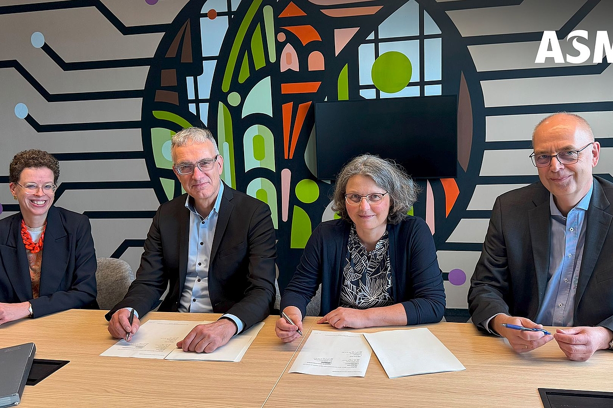 Stefanie Molthagen-Schnöring, Markus Matthes, Annabella Rauscher-Scheibe, Volker Schmidt © ASML Stefanie Molthagen-Schnöring, Markus Matthes, Annabella Rauscher-Scheibe, Volker Schmidt © ASML