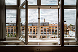 Der Campus Wilhelminenhof der HTW Berlin ist ein Zeugnis des industriellen Erbes Berlins © HTW Berlin/Alexander Rentsch