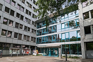 Ansicht der Fassade des Dienstgebäude in der Yorckstraße © Bezirkskamt Friedrichshain Kreuzberg