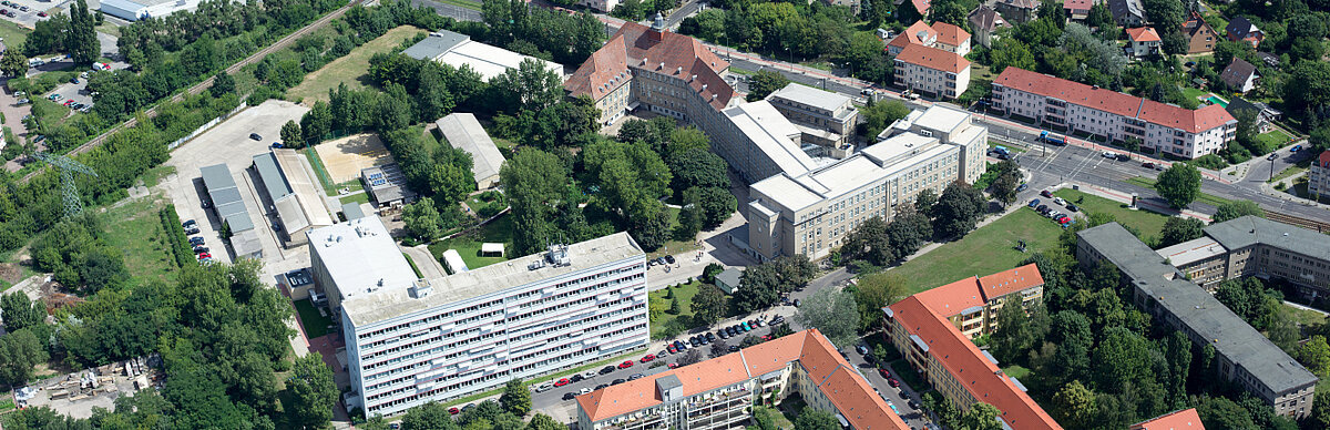 Luftbild vom Campus Treskowallee © HTW Berlin/Philipp Meuser Luftbild vom Campus Treskowallee