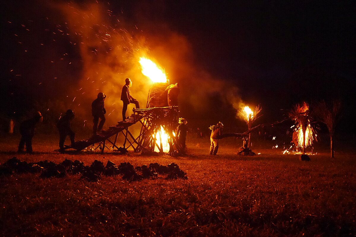 Eisenguss fasziniert wie hier bei der 7. ICCCIA in Pedvāle, Lettland © George Beasley 