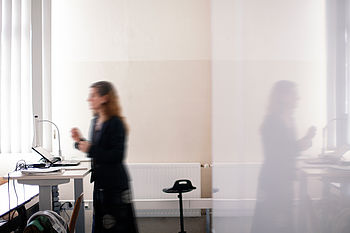 Professorin im Unterricht © HTW Berlin/Maria Schramm