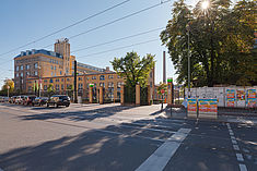 Eingang vom Campus Wilhelminenhof © HTW Berlin/Alexander Rentsch